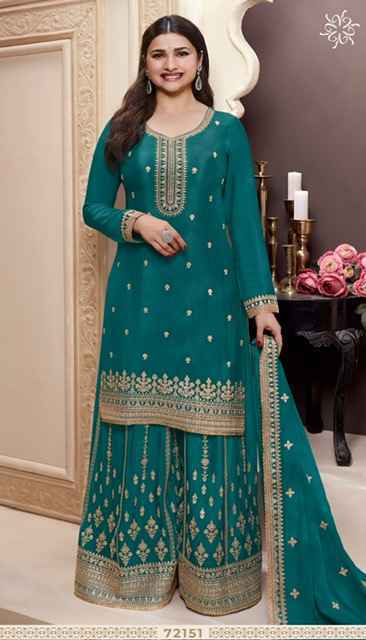 Vinay Kuleesh Shania Chinon Salwar Kameez Wholesale Price ( 4 Pcs Catalog )