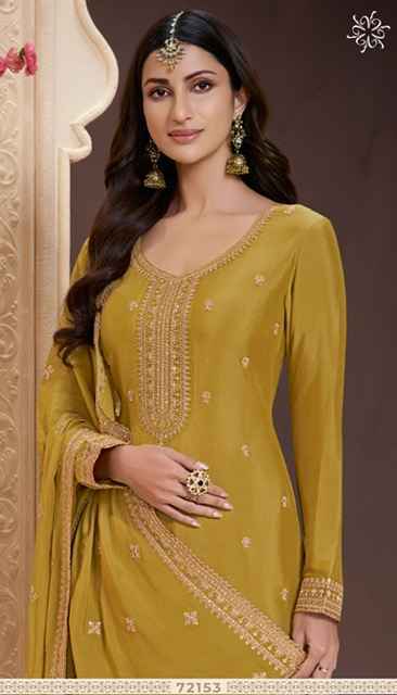 Vinay Kuleesh Shania Chinon Salwar Kameez Wholesale Price ( 4 Pcs Catalog )