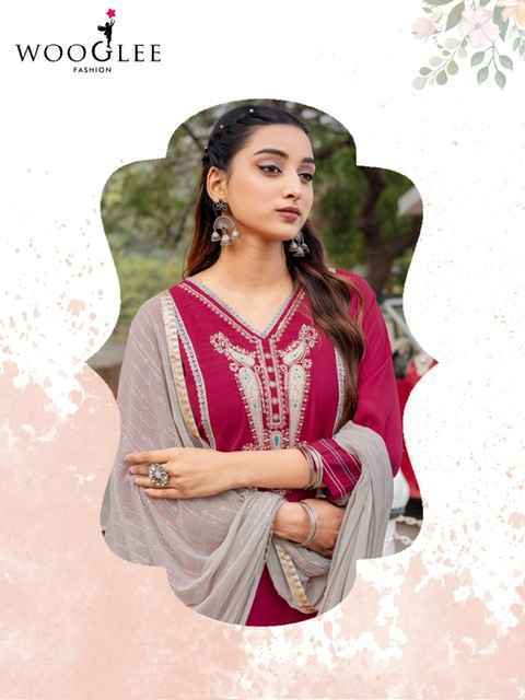 Wooglee Moksha Wholesale Readymade Suits - Surat Wholesale market ( 5 pcs Catalogue )