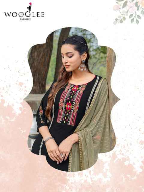 Wooglee Moksha Wholesale Readymade Suits - Surat Wholesale market ( 5 pcs Catalogue )