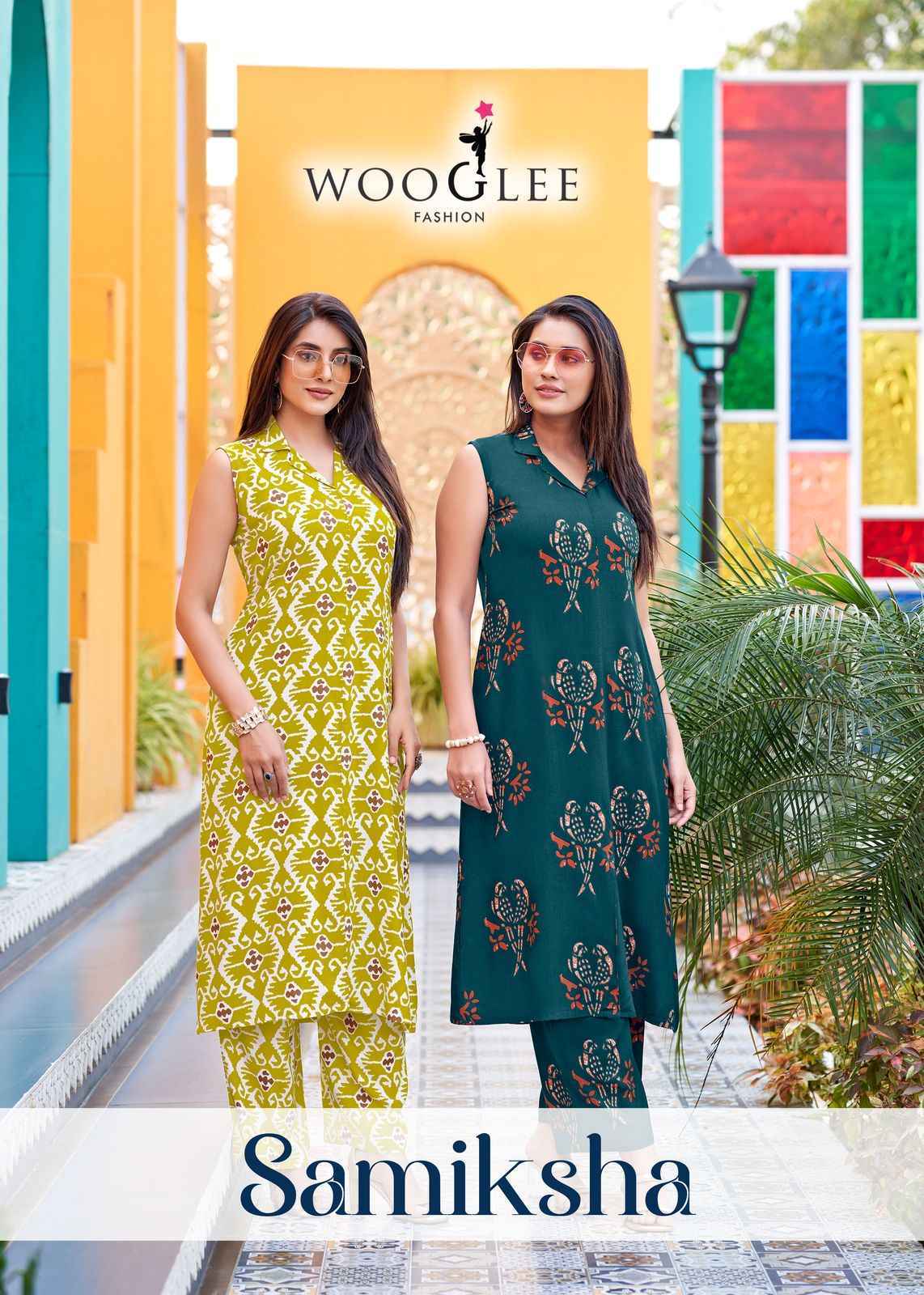 Wooglee Samiksha Rayon Kurti With Bottom Wholesale Price ( 6 Pcs Catalog )