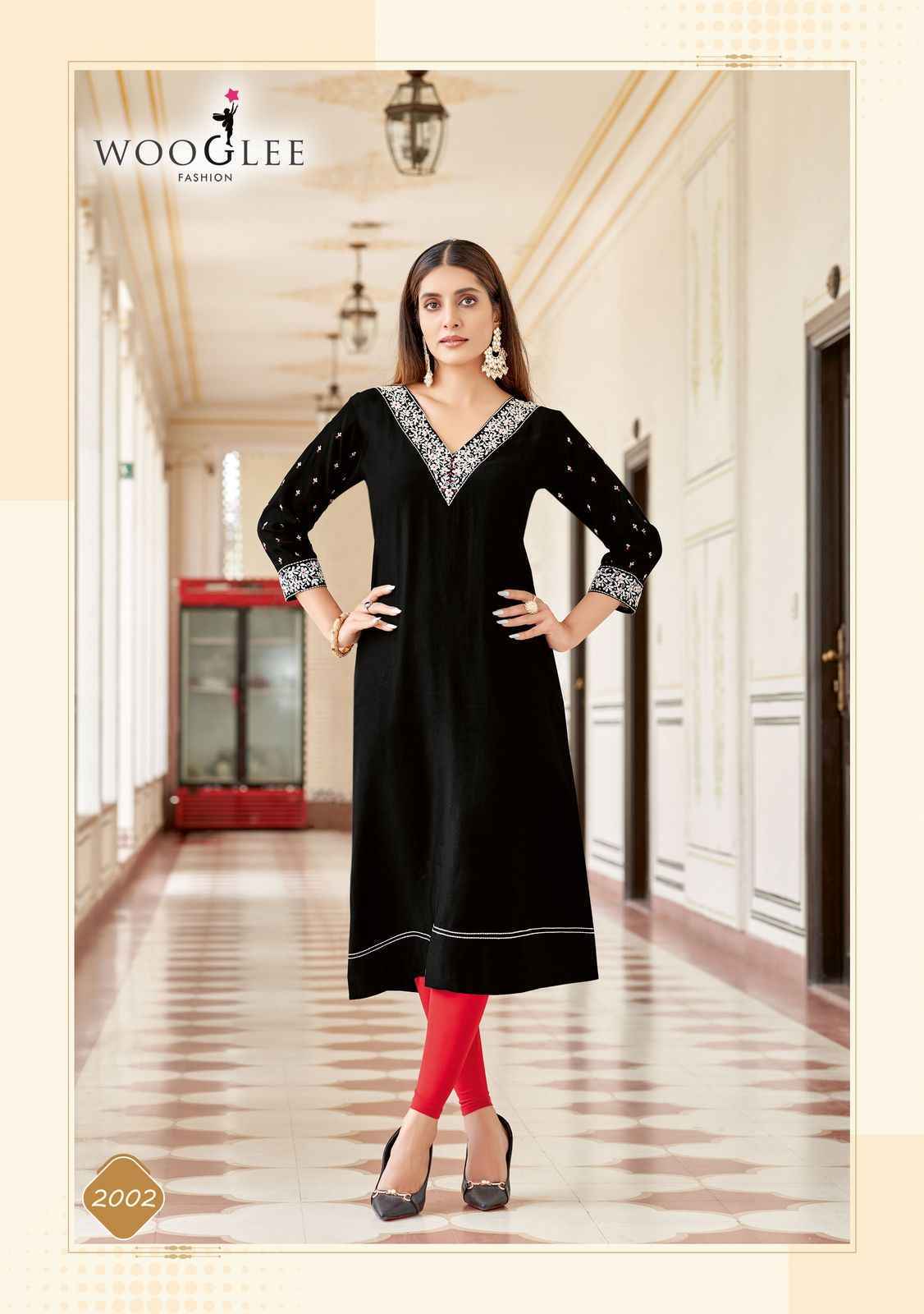 Wooglee Veera Rayon Readymade Suit Wholesale Price ( 4 Pcs Catalog )