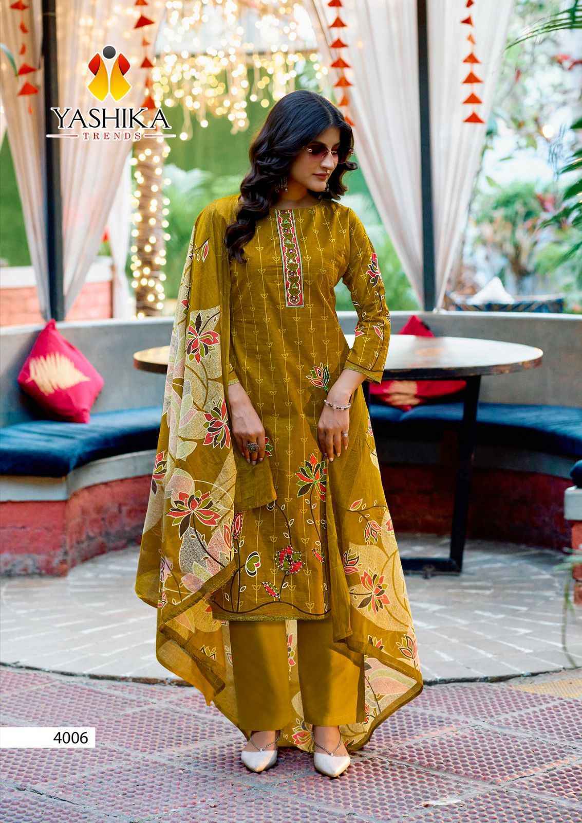 Yashika Trends Dua Vol 4 Cotton Salwar Kameez Wholesale Price ( 8 Pcs Catalog )