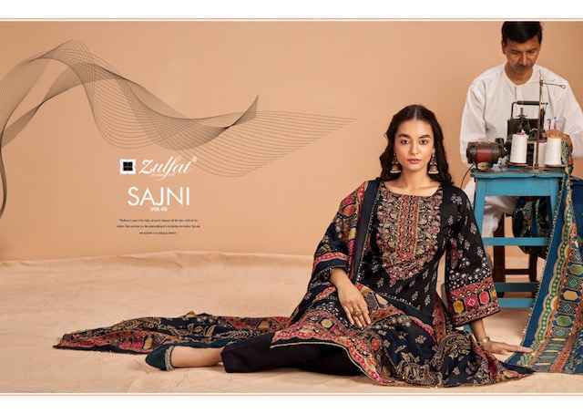 Zulfat Designer Sajni Vol 5 Wholesale Jam Cotton Dress Material ( 6 pcs Catalogue )