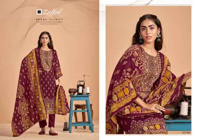 Zulfat Designer Sajni Vol 5 Wholesale Jam Cotton Dress Material ( 6 pcs Catalogue )