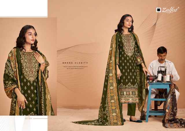 Zulfat Designer Sajni Vol 5 Wholesale Jam Cotton Dress Material ( 6 pcs Catalogue )