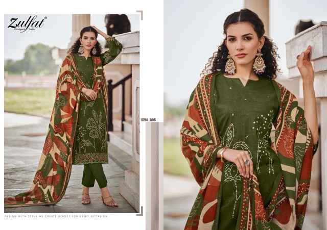 Zulfat Designer Shanaya Cotton Salwar Kameez Wholesale Price ( 8 Pcs Catalog )