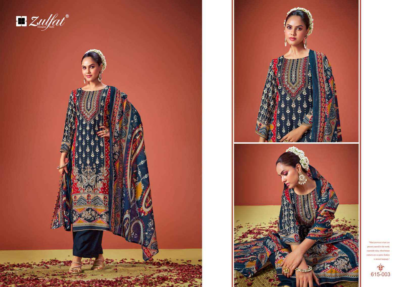 ZULFAT DESIGNER SUITS AAYAT VOL 11 VISCOSE FANCY SALWAR KAMEEZ WHOLESALE PRICE ( 6 PCS CATALOG )