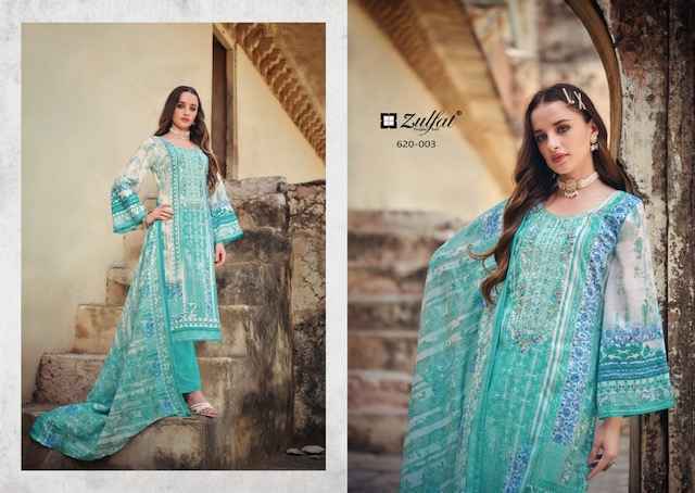 Zulfat Gulnaaz Cotton Salwar Kameez Wholesale Price ( 8 Pcs Catalog )