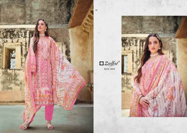 Zulfat Gulnaaz Cotton Salwar Kameez Wholesale Price ( 8 Pcs Catalog )