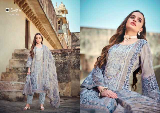 Zulfat Gulnaaz Cotton Salwar Kameez Wholesale Price ( 8 Pcs Catalog )