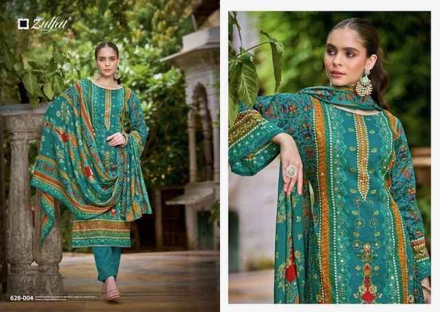 Zulfat Sahifaa Viscouse Salwar Kameez Wholesale Price ( 6 Pcs Catalog )