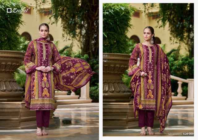 Zulfat Sahifaa Viscouse Salwar Kameez Wholesale Price ( 6 Pcs Catalog )