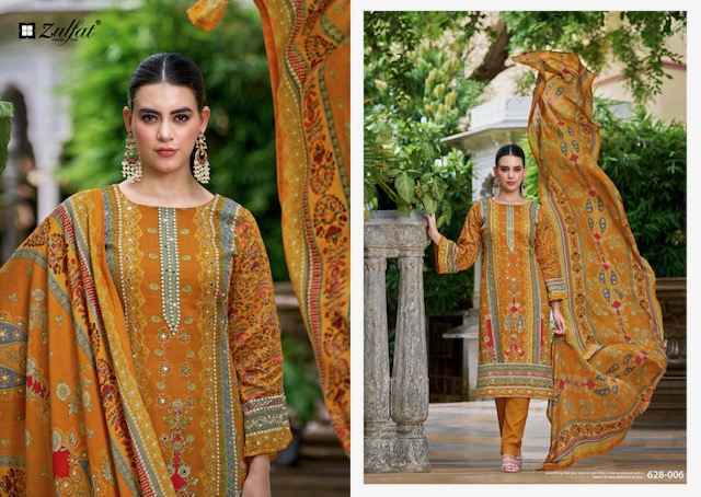 Zulfat Sahifaa Viscouse Salwar Kameez Wholesale Price ( 6 Pcs Catalog )