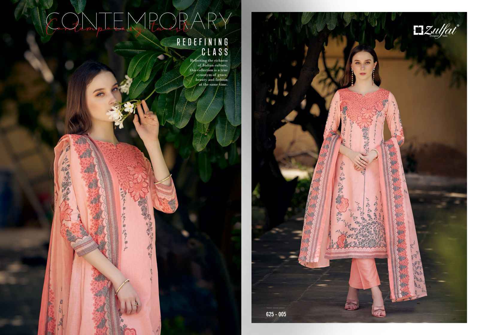 Zulfat Siya Cotton Salwar Kameez Wholesale Price ( 8 Pcs Catalog )