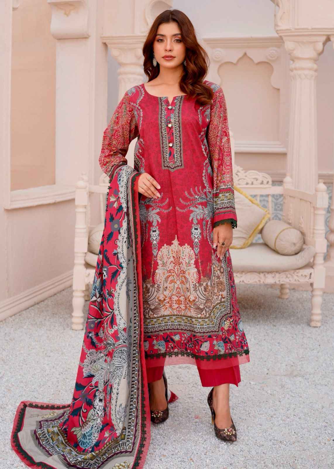 Aabyaan Ruhaniyat Vol 7 Wholesale Cotton Dress Material ( 6 pcs Catalogue )