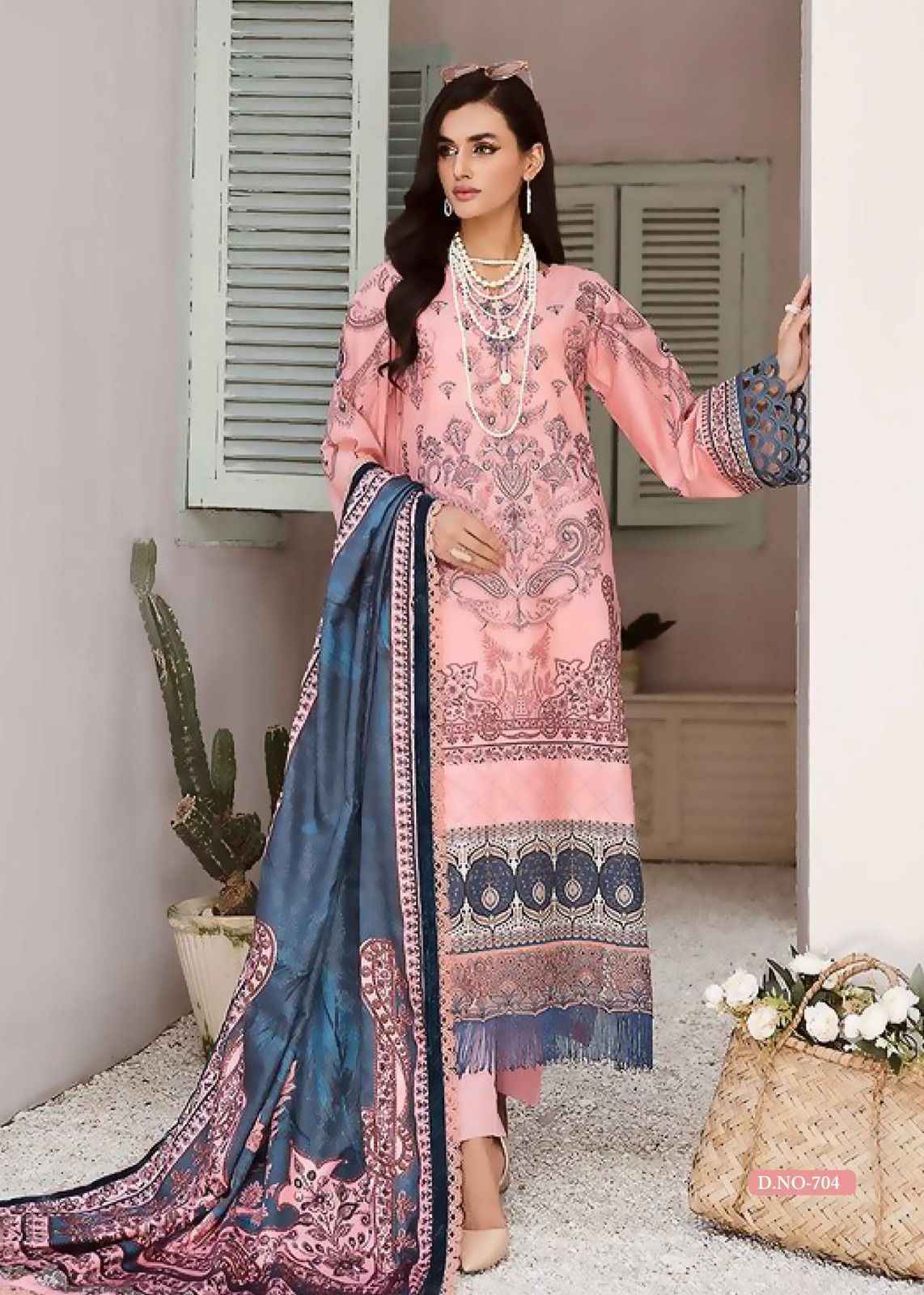Aabyaan Ruhaniyat Vol 7 Wholesale Cotton Dress Material ( 6 pcs Catalogue )