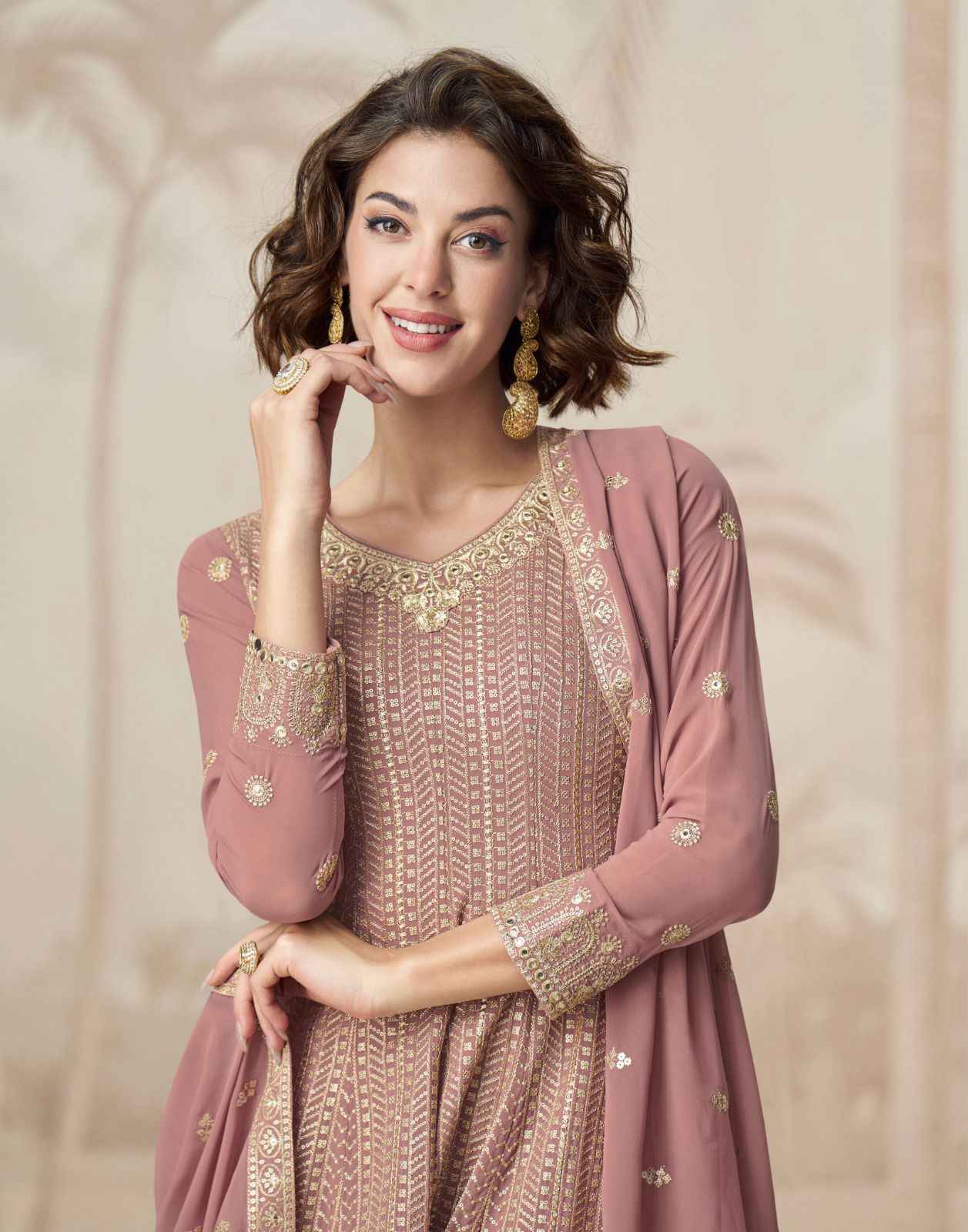 Aashirwad Creation Shivani Readymade Georgette Dress Wholesale Price ( 3 Pcs Catalog )