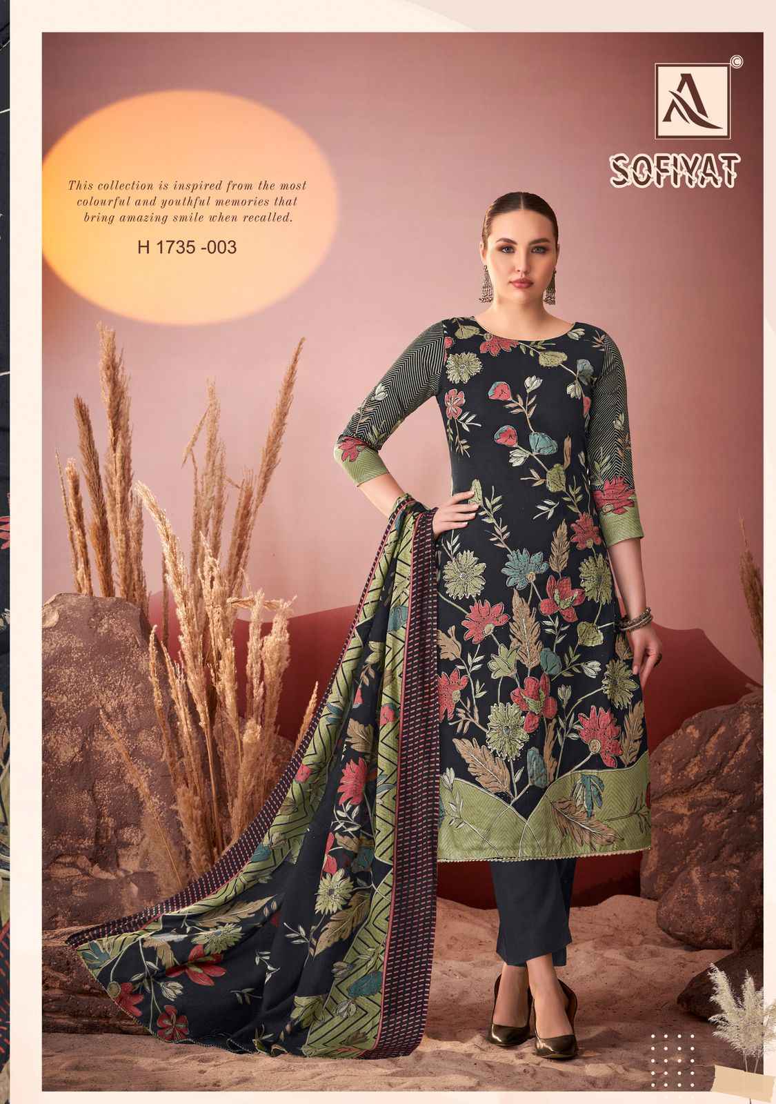 Alok Sofiyat Zam Salwar Kameez Wholesale price ( 4 Pcs Catalog )