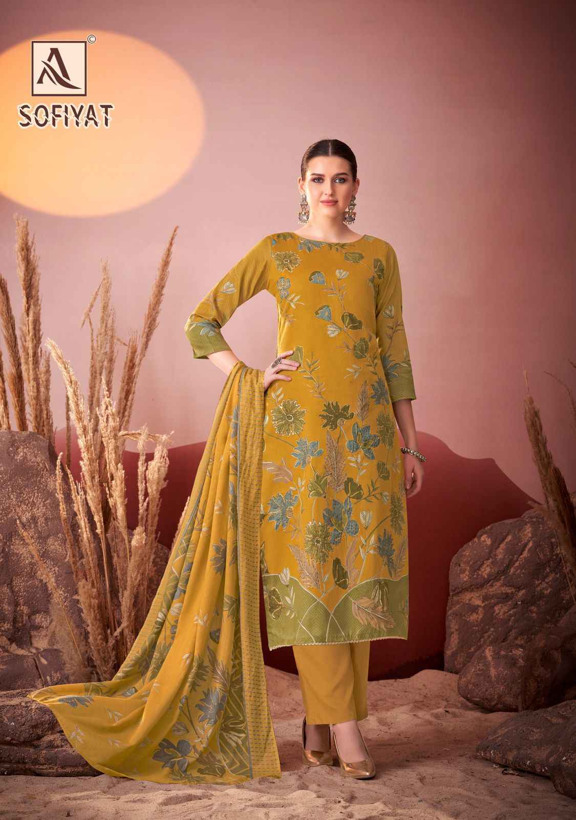 Alok Sofiyat Zam Salwar Kameez Wholesale price ( 4 Pcs Catalog )