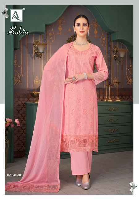 Alok Suits Sobia Viscouse Rayon Dress Material - Surat Wholesale Bazaar ( 4 pcs Catalogue )