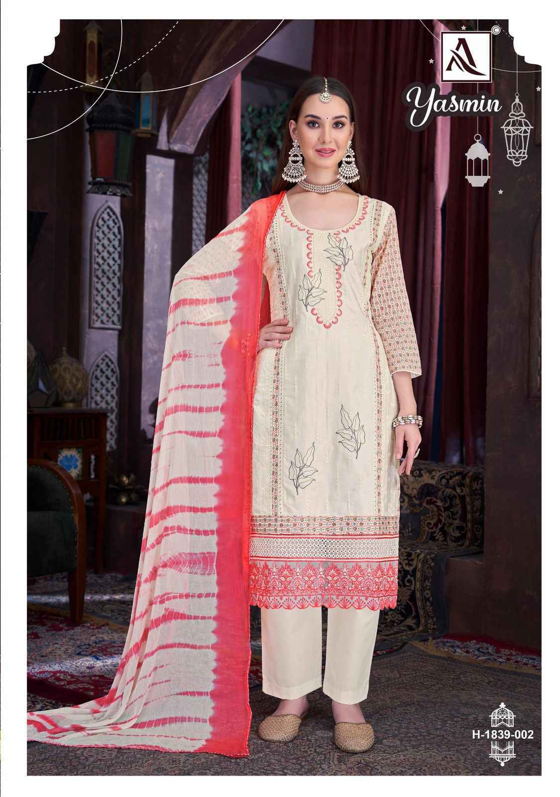 Alok Yasmin Jam Cotton Salwar Kameez Wholesale Price ( 4 Pcs Catalog )