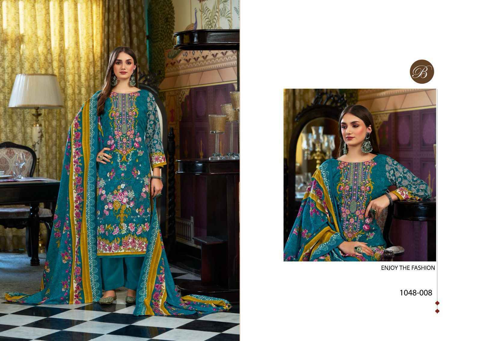 Belliza Designer Naira Vol 96 Wholesale Cotton Dress Material (8 pcs Cataloge )