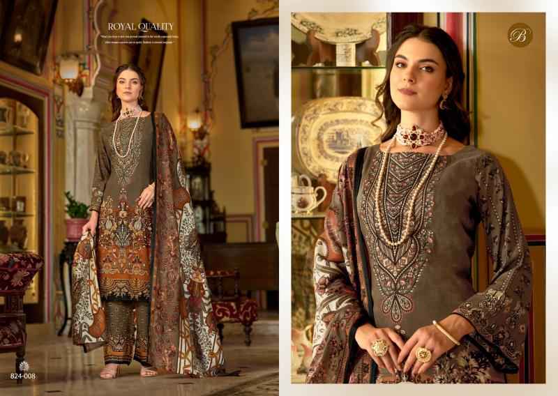 Belliza Dilshad Vol 4 Suits New Catalog Wholesale Price ( 8 Pcs Catalogue )