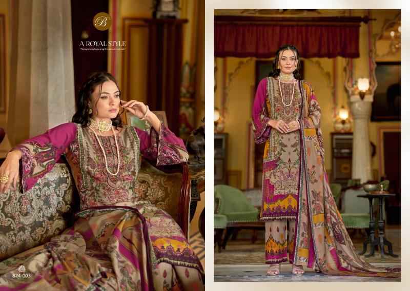 Belliza Dilshad Vol 4 Suits New Catalog Wholesale Price ( 8 Pcs Catalogue )