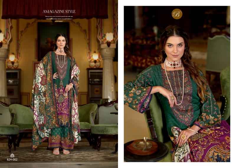 Belliza Dilshad Vol 4 Suits New Catalog Wholesale Price ( 8 Pcs Catalogue )