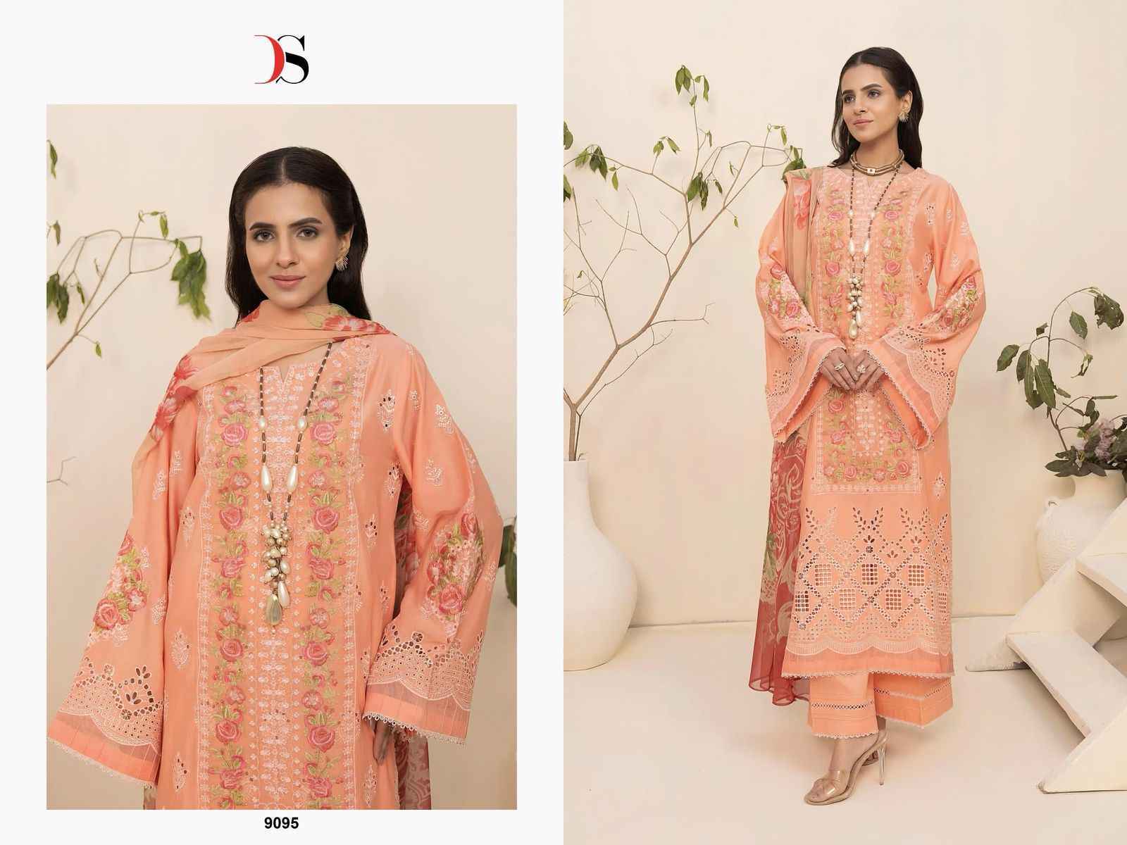 Deepsy Adanslibas Zaria Vol 25 Cotton Dress Material - Surat Wholesale Market ( 6 pcs Catalogue )