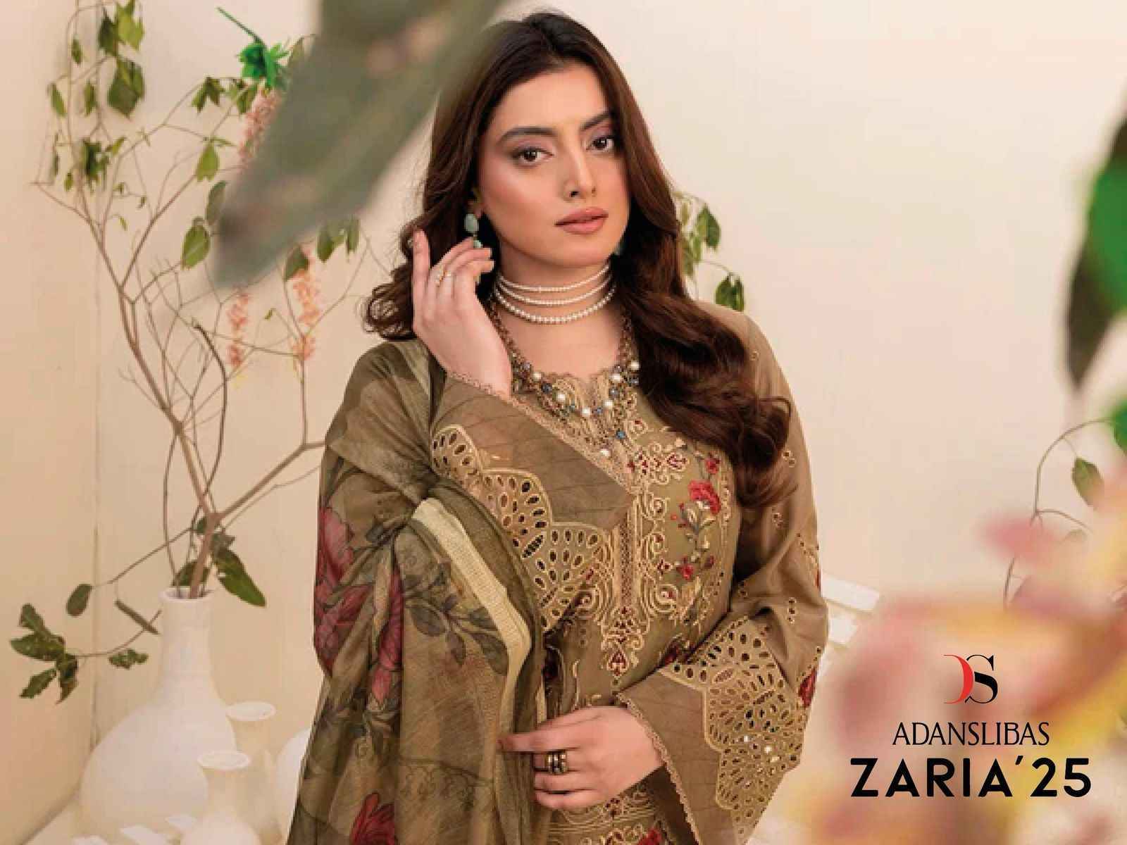 Deepsy Adanslibas Zaria Vol 25 Cotton Dress Material - Surat Wholesale Market ( 6 pcs Catalogue )