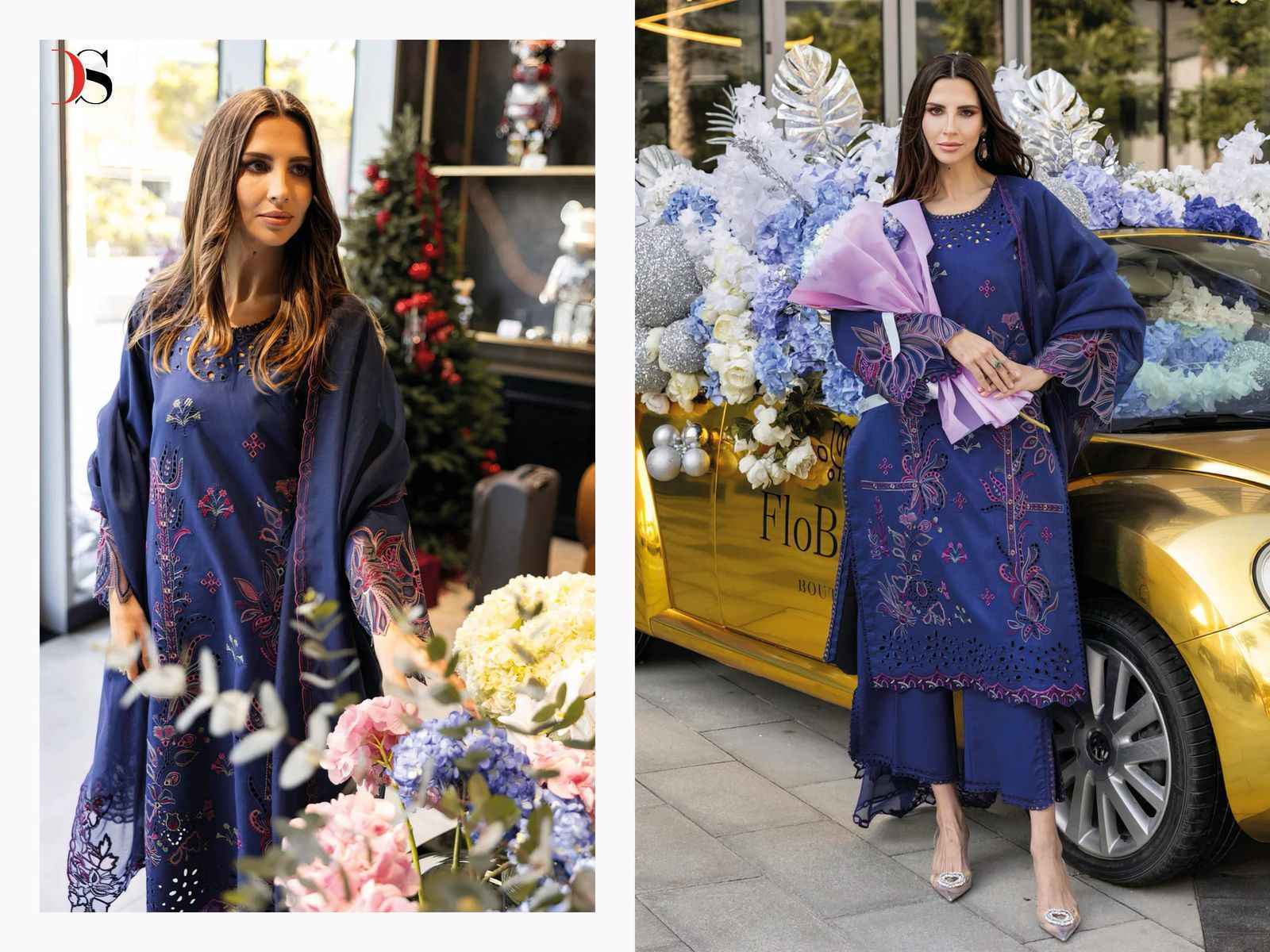 Deepsy Qalamkar Vol-25 Cotton Dress Material New Catalog (6 pcs Catalogue)