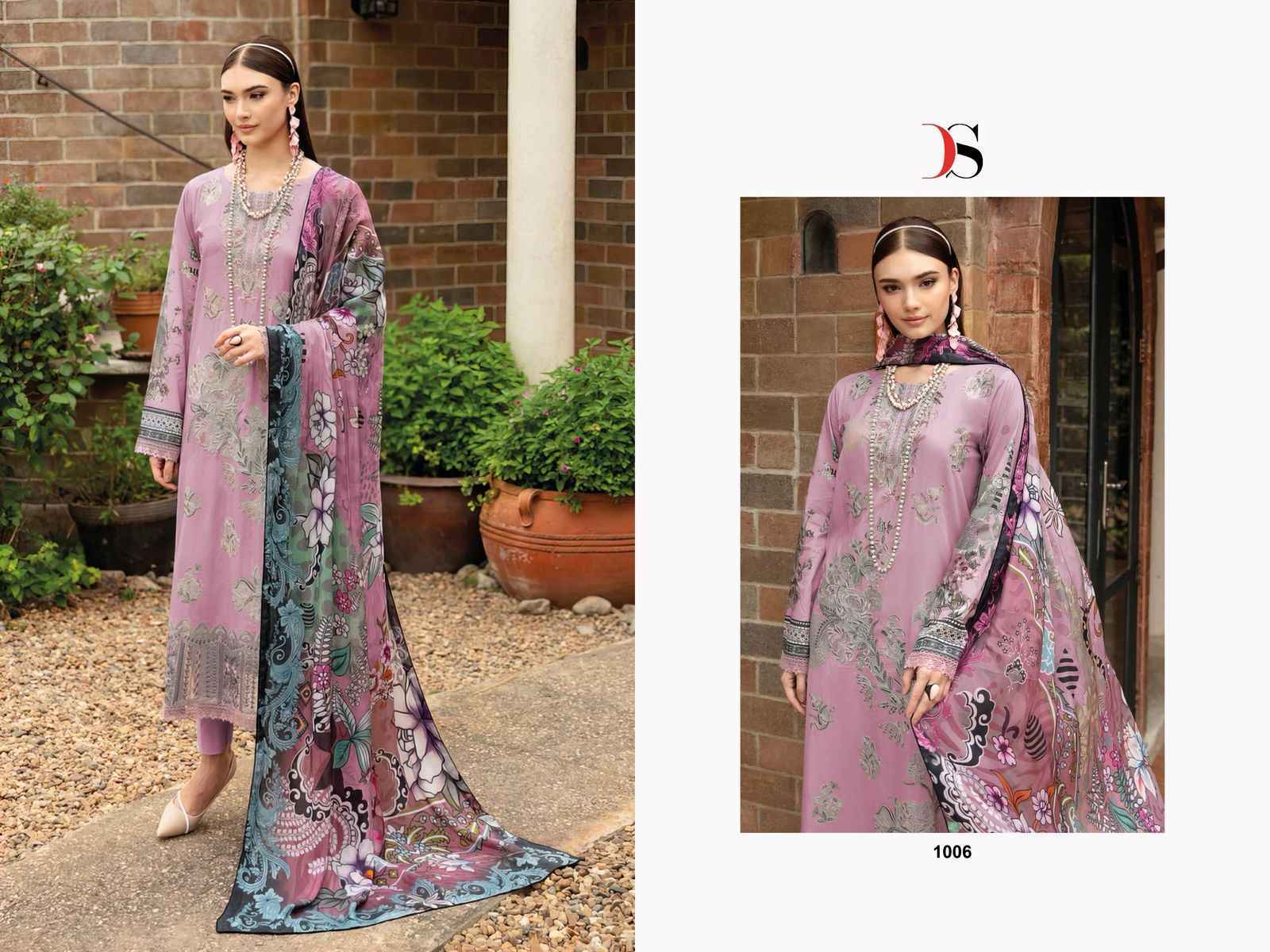 Deepsy Suits Cheveron Vol 14 Cotton Pakistani Dress Material ( 8 pcs Catalogue )