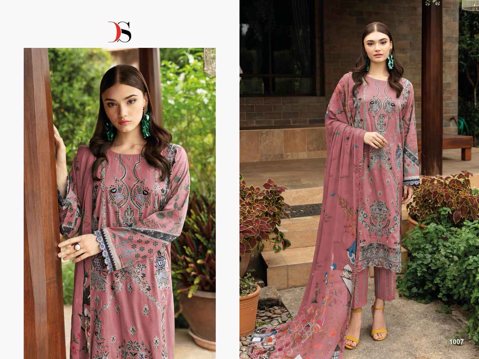 Deepsy Suits Cheveron Vol 14 Cotton Pakistani Dress Material ( 8 pcs Catalogue )