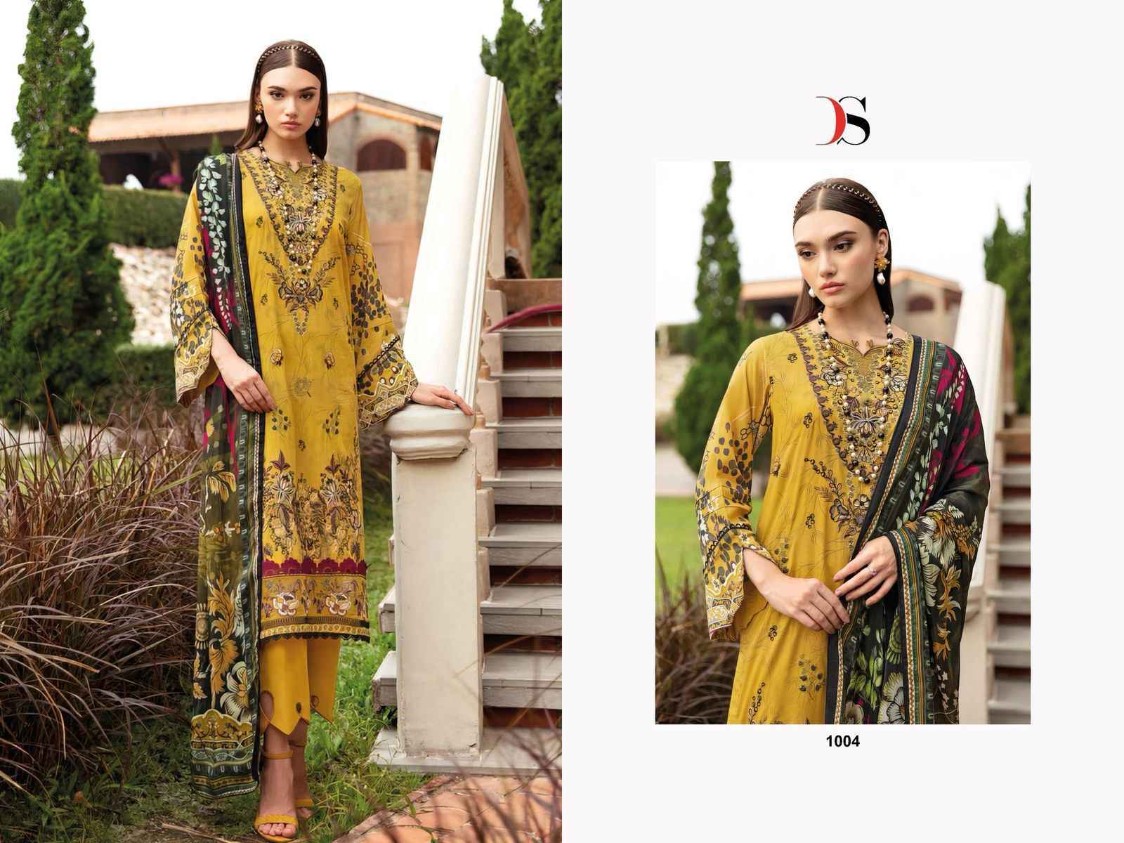 Deepsy Suits Cheveron Vol 14 Cotton Pakistani Dress Material ( 8 pcs Catalogue )