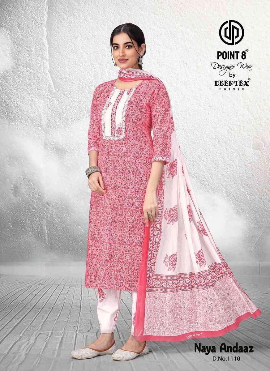 Deeptex Naya Andaaz Vol 11 Cotton Readymade Suits (10 pcs Catalogue)