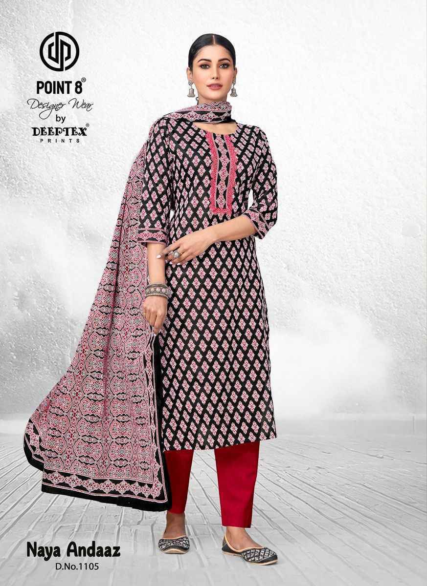 Deeptex Naya Andaaz Vol 11 Cotton Readymade Suits (10 pcs Catalogue)