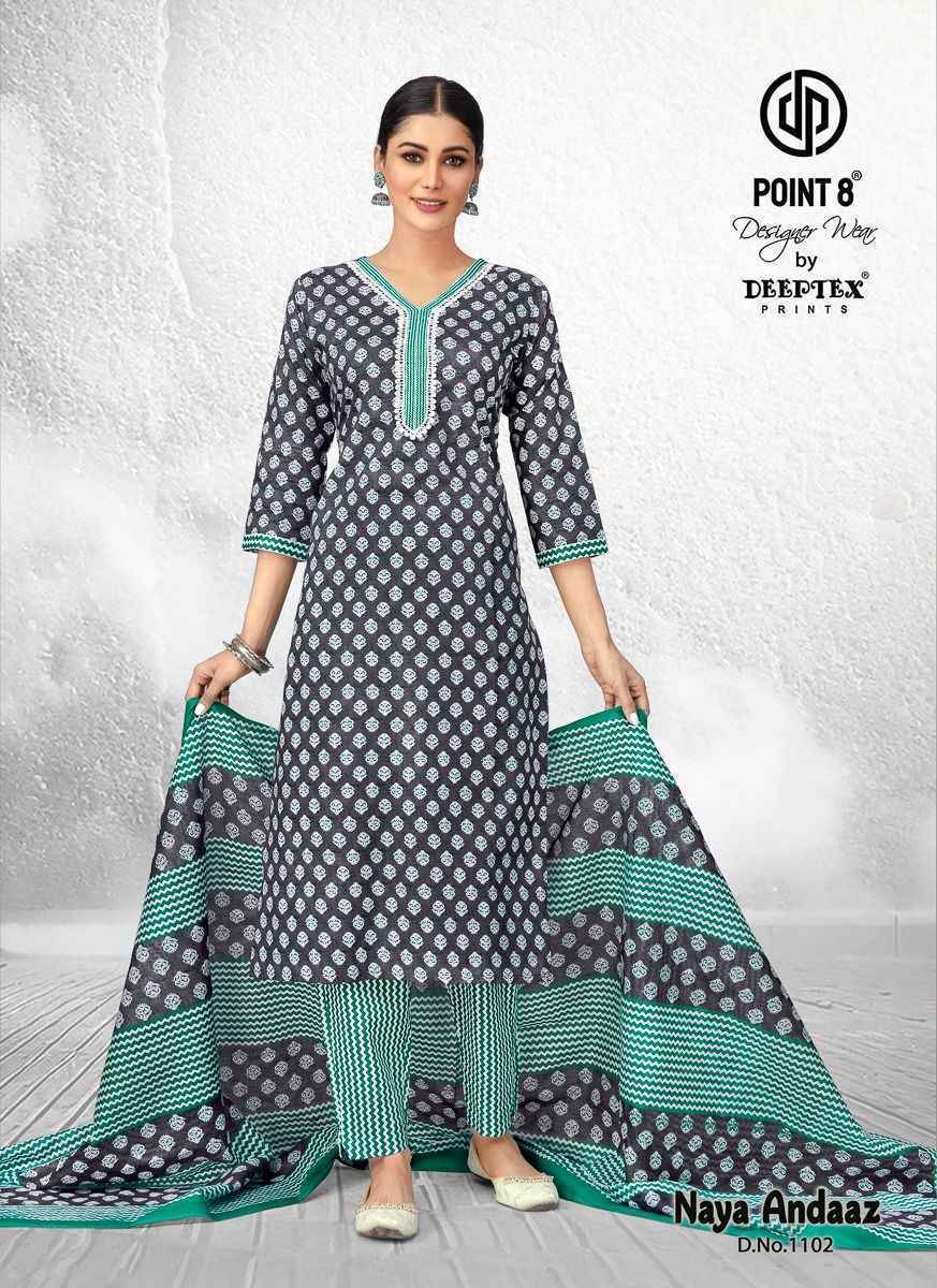 Deeptex Naya Andaaz Vol 11 Cotton Readymade Suits (10 pcs Catalogue)