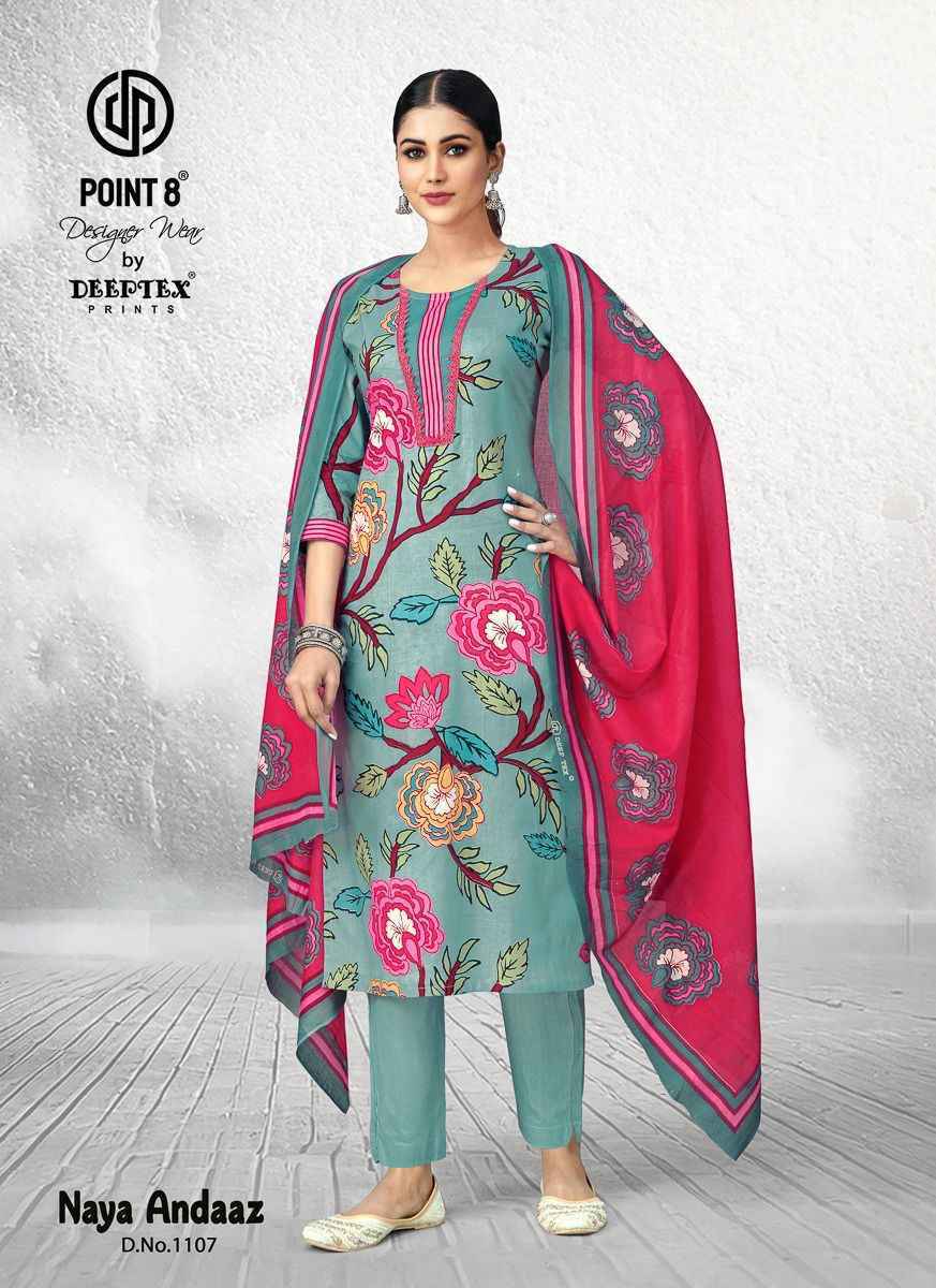 Deeptex Naya Andaaz Vol 11 Cotton Readymade Suits (10 pcs Catalogue)