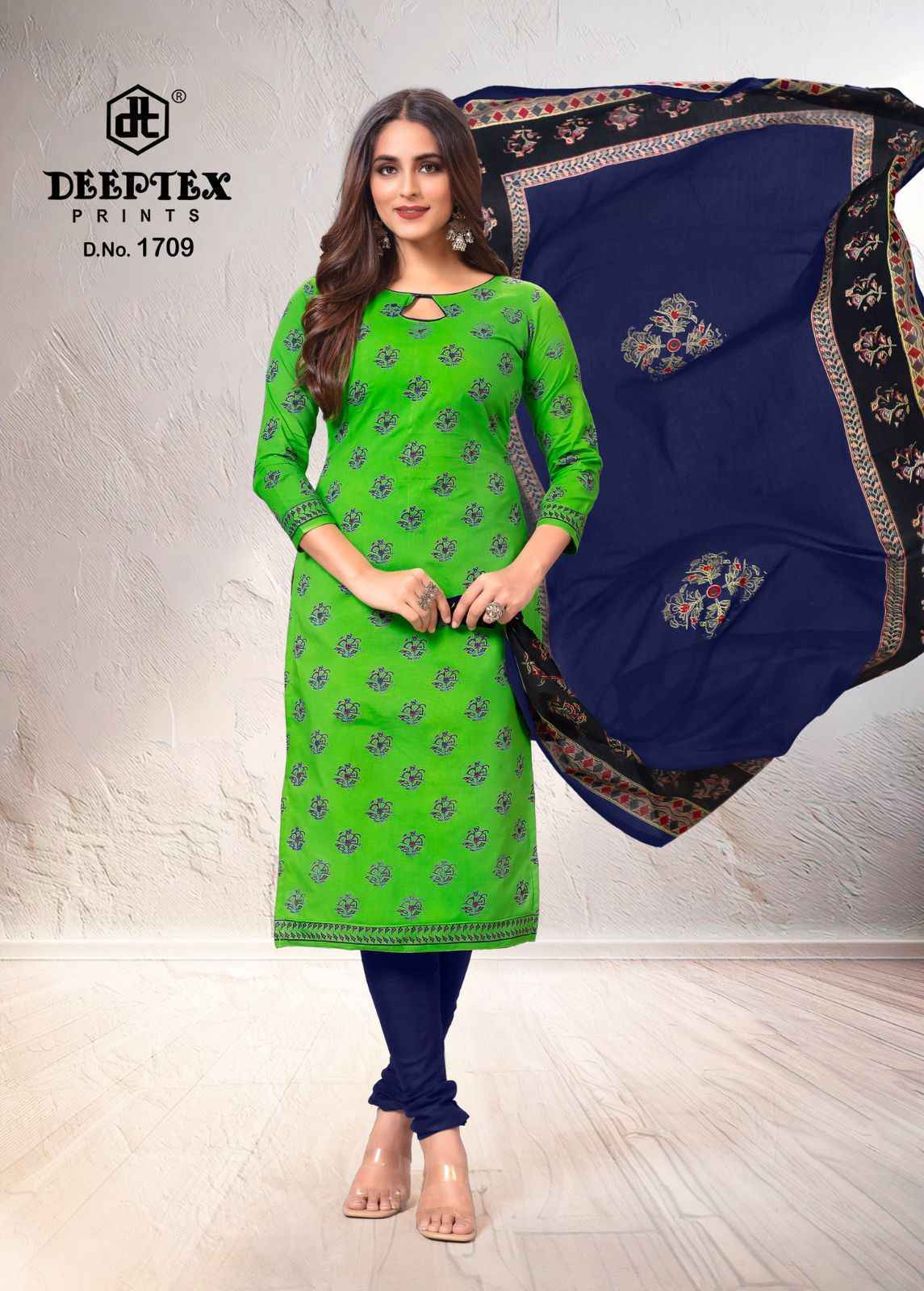 Deeptex Prints Tradition Vol-17 Cotton Salwar Suits Online Shopping (10 pcs Catalogue)