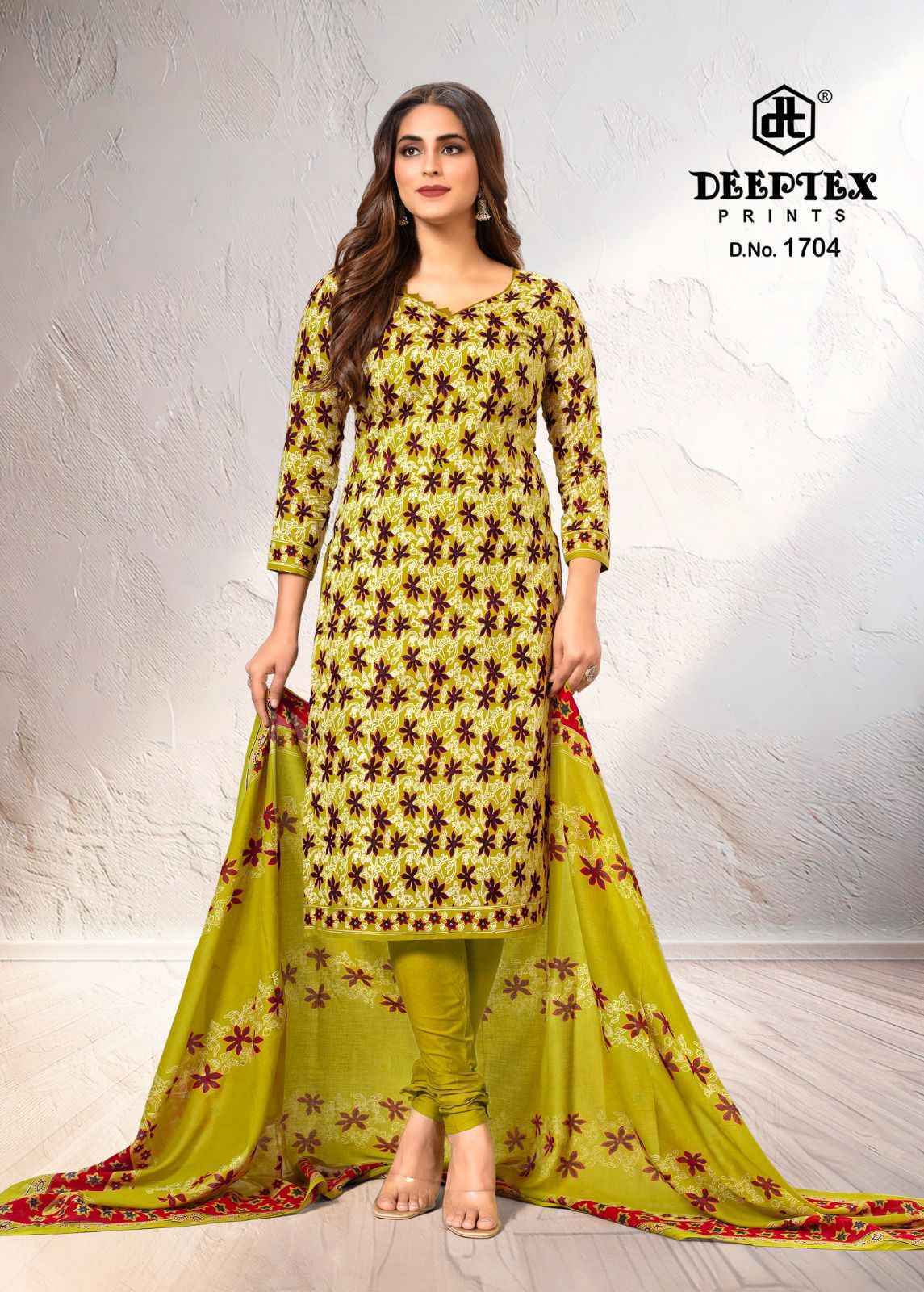 Deeptex Prints Tradition Vol-17 Cotton Salwar Suits Online Shopping (10 pcs Catalogue)