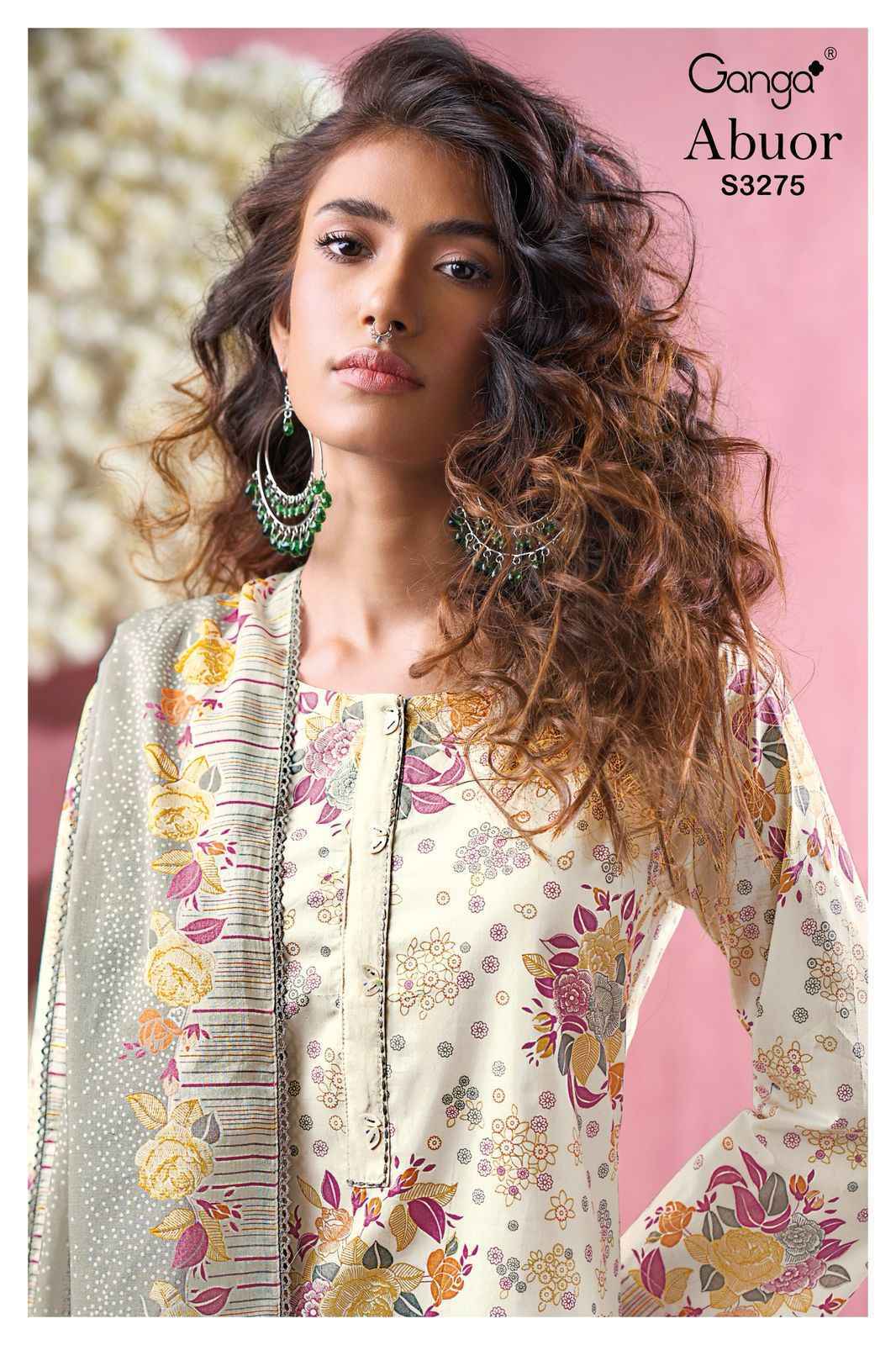 Ganga Abuor 3275 Cotton Salwar Kameez Wholesale Price ( 4 Pcs Catalog )