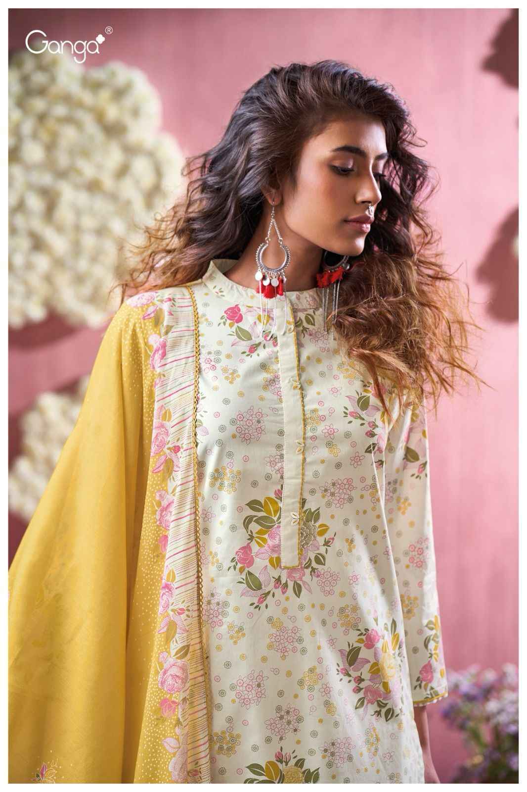 Ganga Abuor 3275 Cotton Salwar Kameez Wholesale Price ( 4 Pcs Catalog )