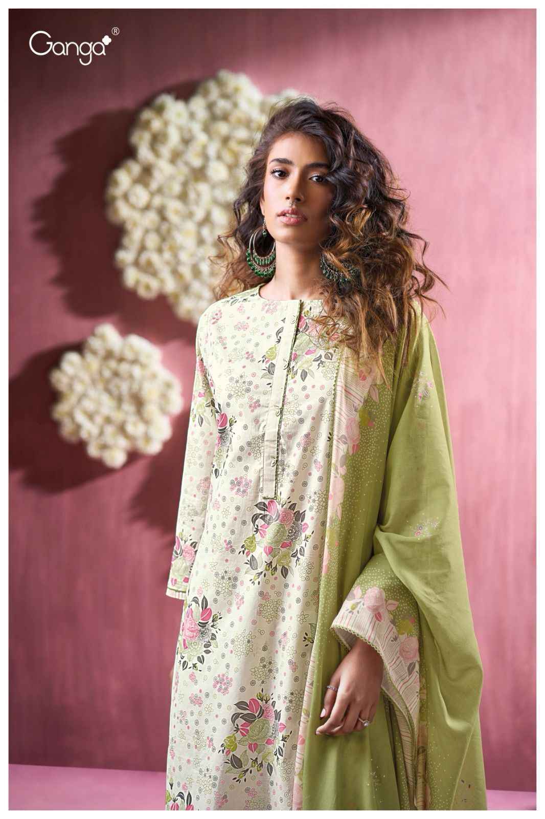 Ganga Abuor 3275 Cotton Salwar Kameez Wholesale Price ( 4 Pcs Catalog )