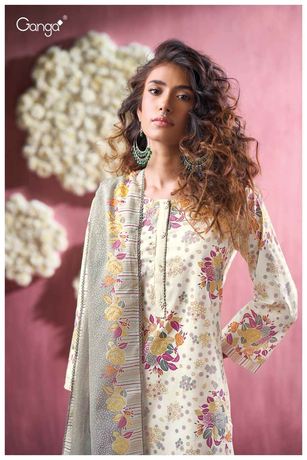 Ganga Abuor 3275 Cotton Salwar Kameez Wholesale Price ( 4 Pcs Catalog )