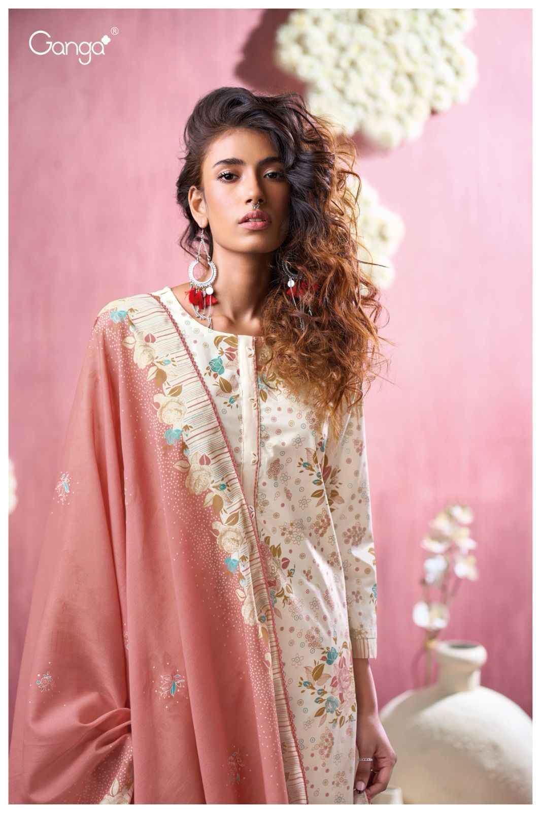 Ganga Abuor 3275 Cotton Salwar Kameez Wholesale Price ( 4 Pcs Catalog )