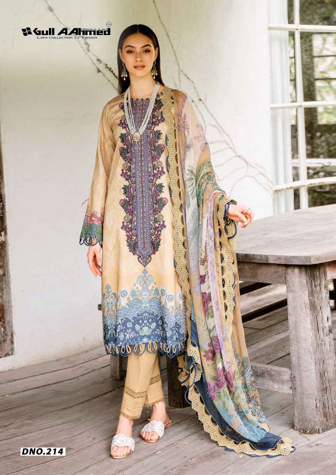 Gull A Ahmed Lawn Vol 25 Wholesale Lawn Pakistani Suits ( 6 Pcs Catalogue )