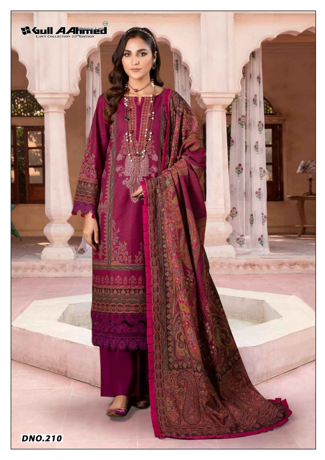 Gull A Ahmed Lawn Vol 25 Wholesale Lawn Pakistani Suits ( 6 Pcs Catalogue )