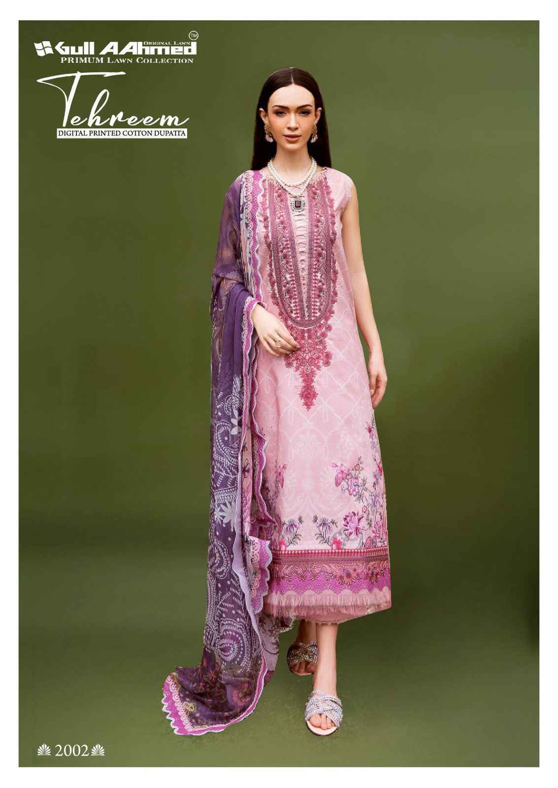 Gull Aahmed Tehreem Vol 2 Lawn Cotton Dress Material ( 6 pcs Catalogue )